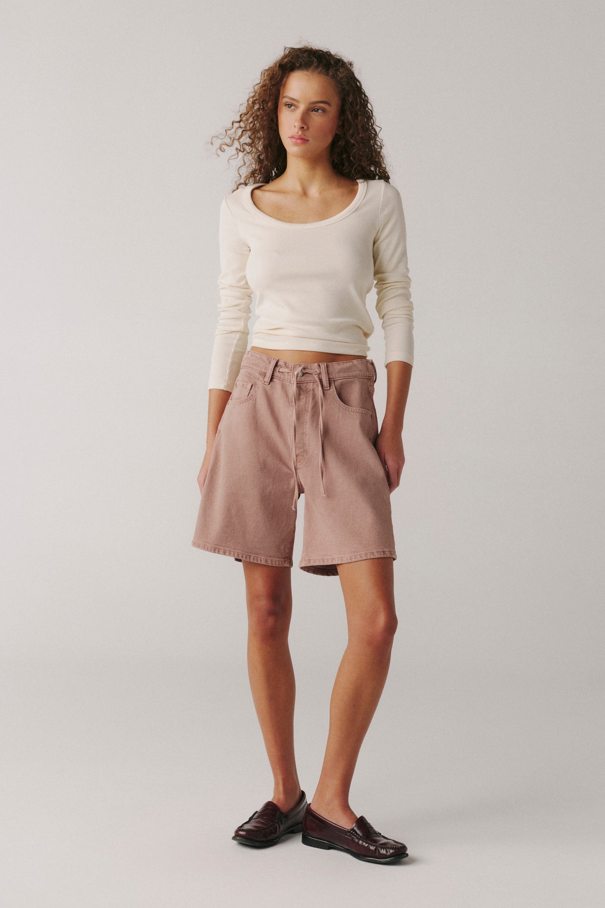 BNA - SOFT CURVE SHORT | ROSEWOOD