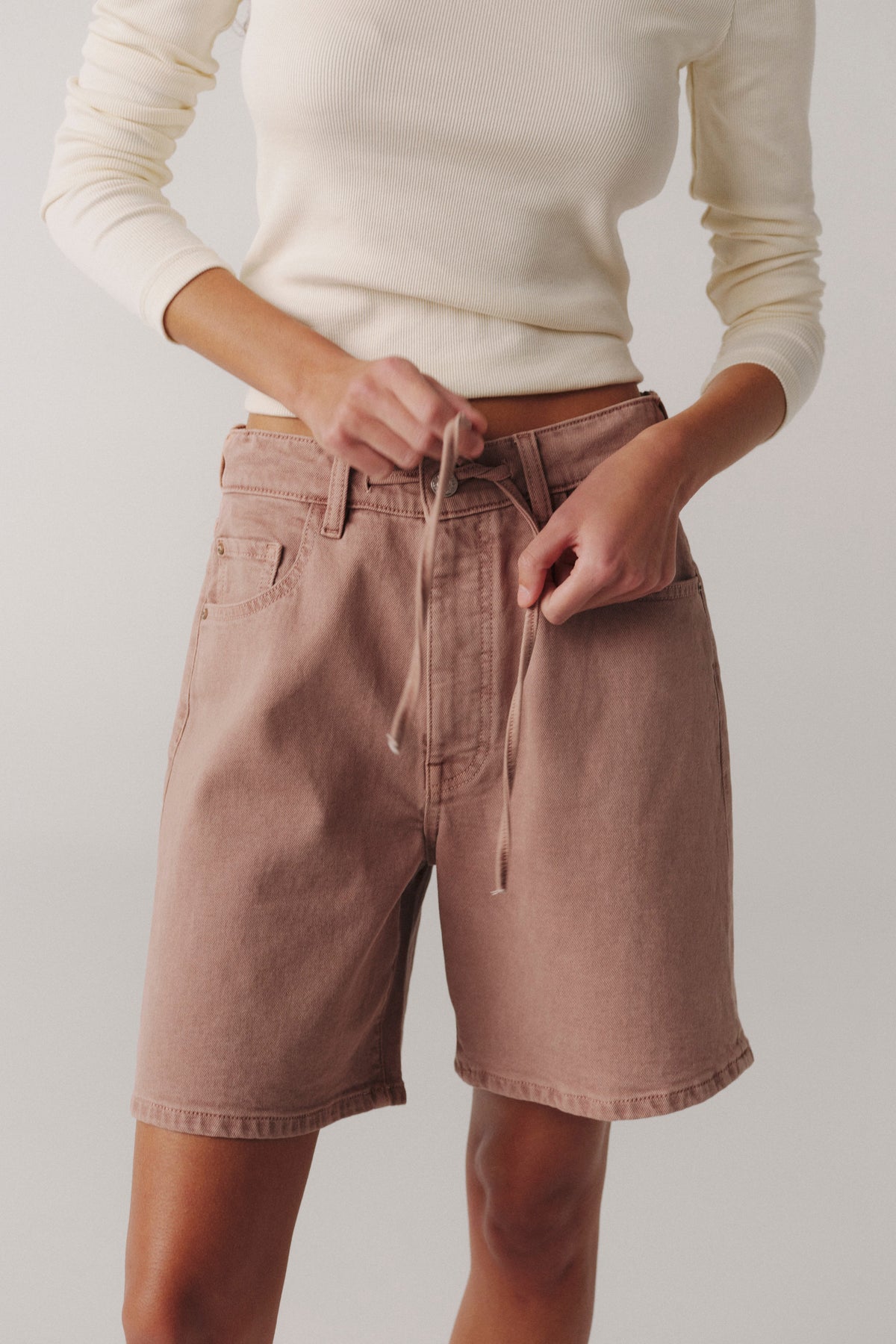 BNA - SOFT CURVE SHORT | ROSEWOOD