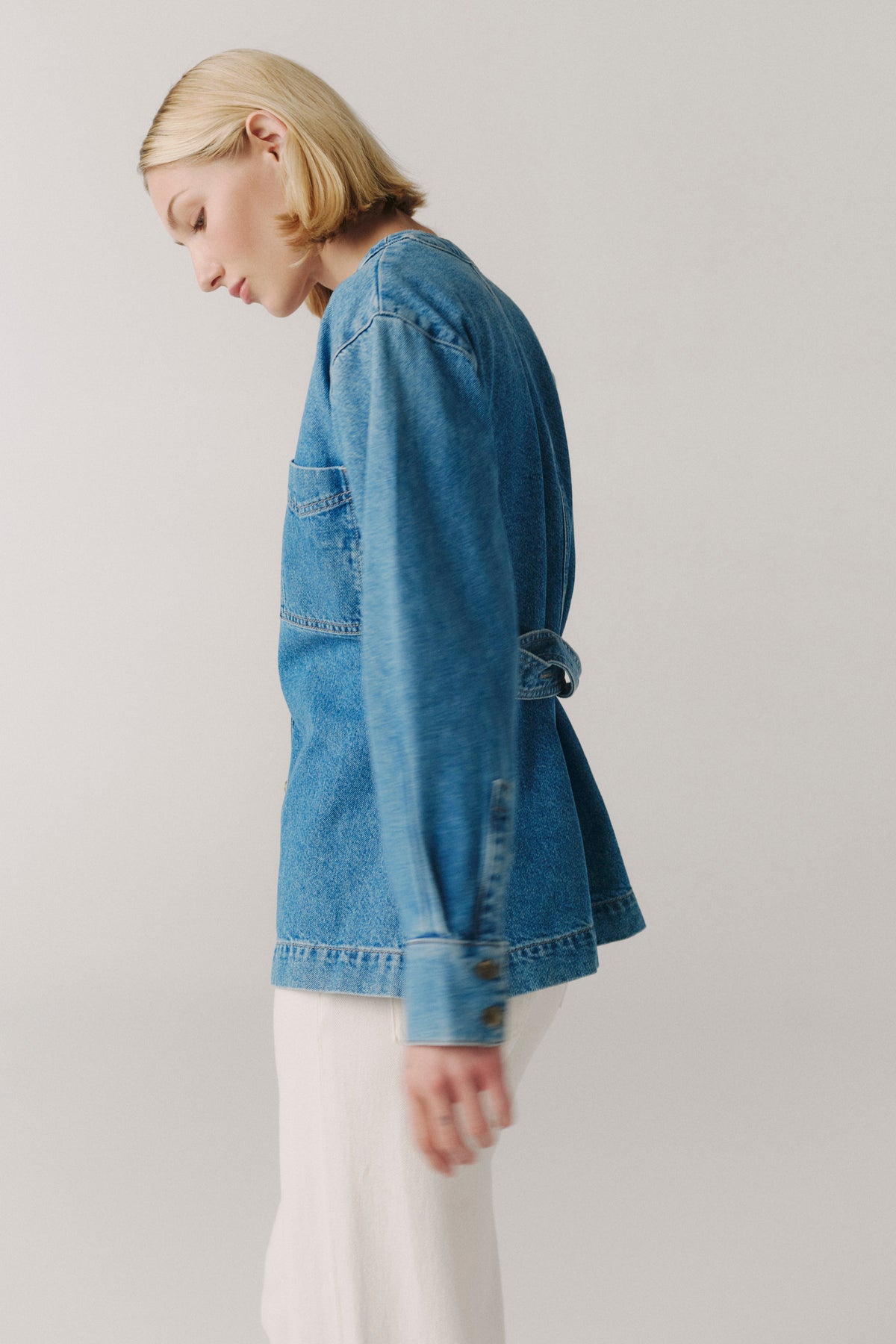 THE NEW YORKER DENIM SHIRT | CALIFORNIA SUN