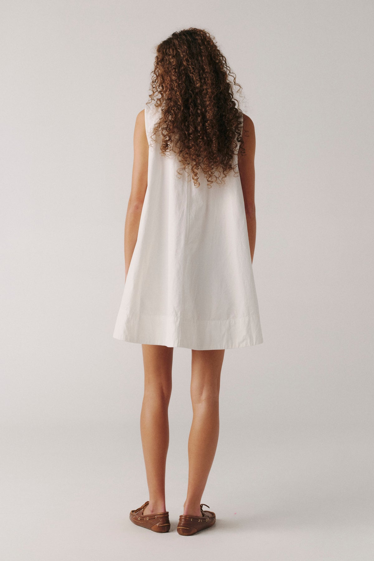 WARP + WEFT | MEADOWLINE - POPLIN DRESS | OPTIC WARP + WEFT | MEADOWLINE - POPLIN DRESS | OPTIC