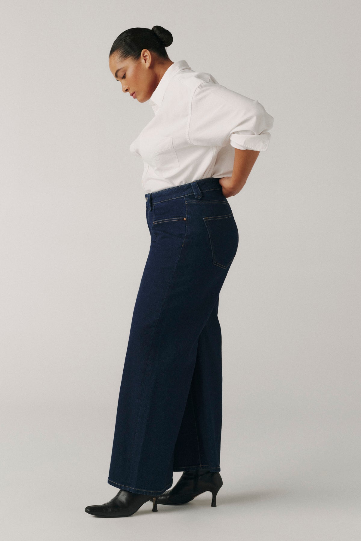 NCE PLUS - WIDE LEG JEANS | NIGHT LIFE