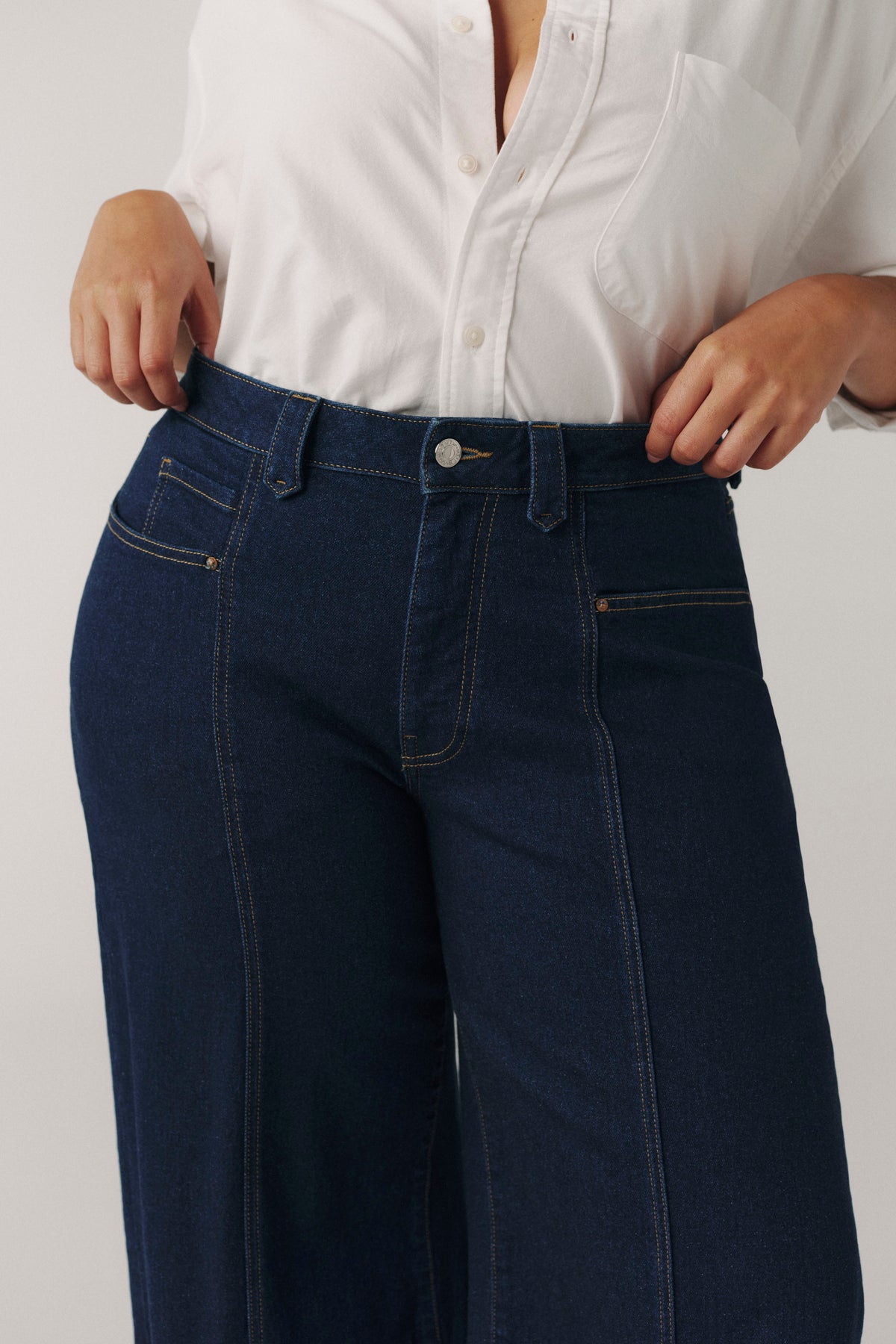 NCE PLUS - WIDE LEG JEANS | NIGHT LIFE