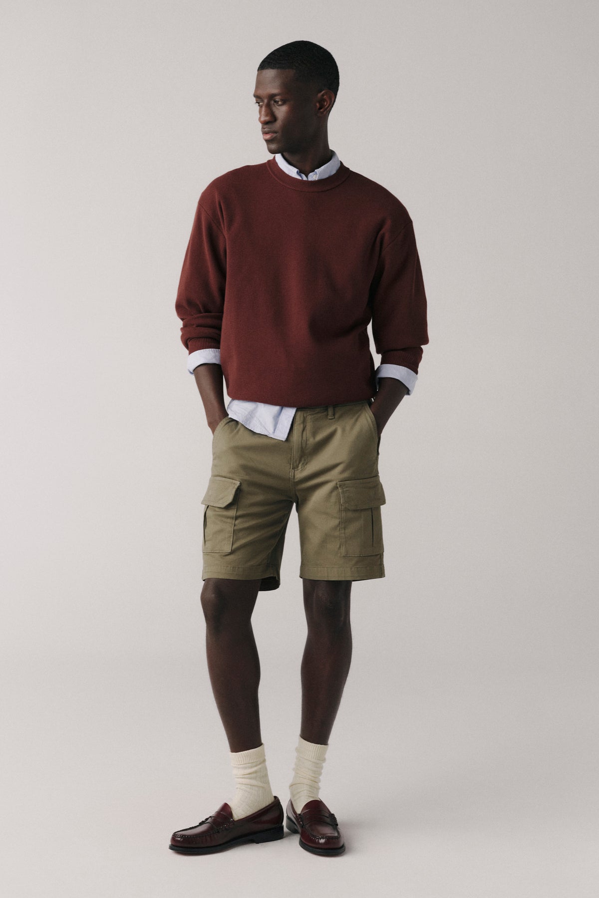 TEX - CARGO SHORT | DRIED SAGE