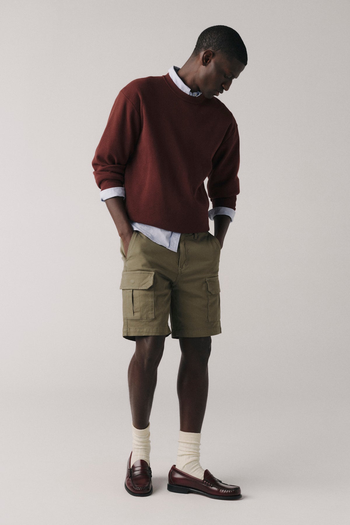 TEX - CARGO SHORT | DRIED SAGE