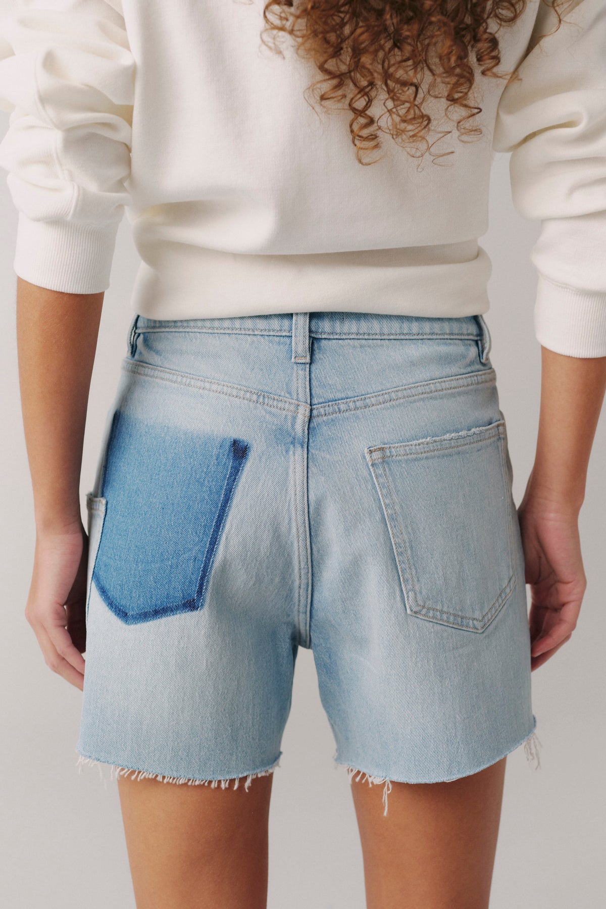 VVI - RELAXED JEAN SHORT | REDO BLUES