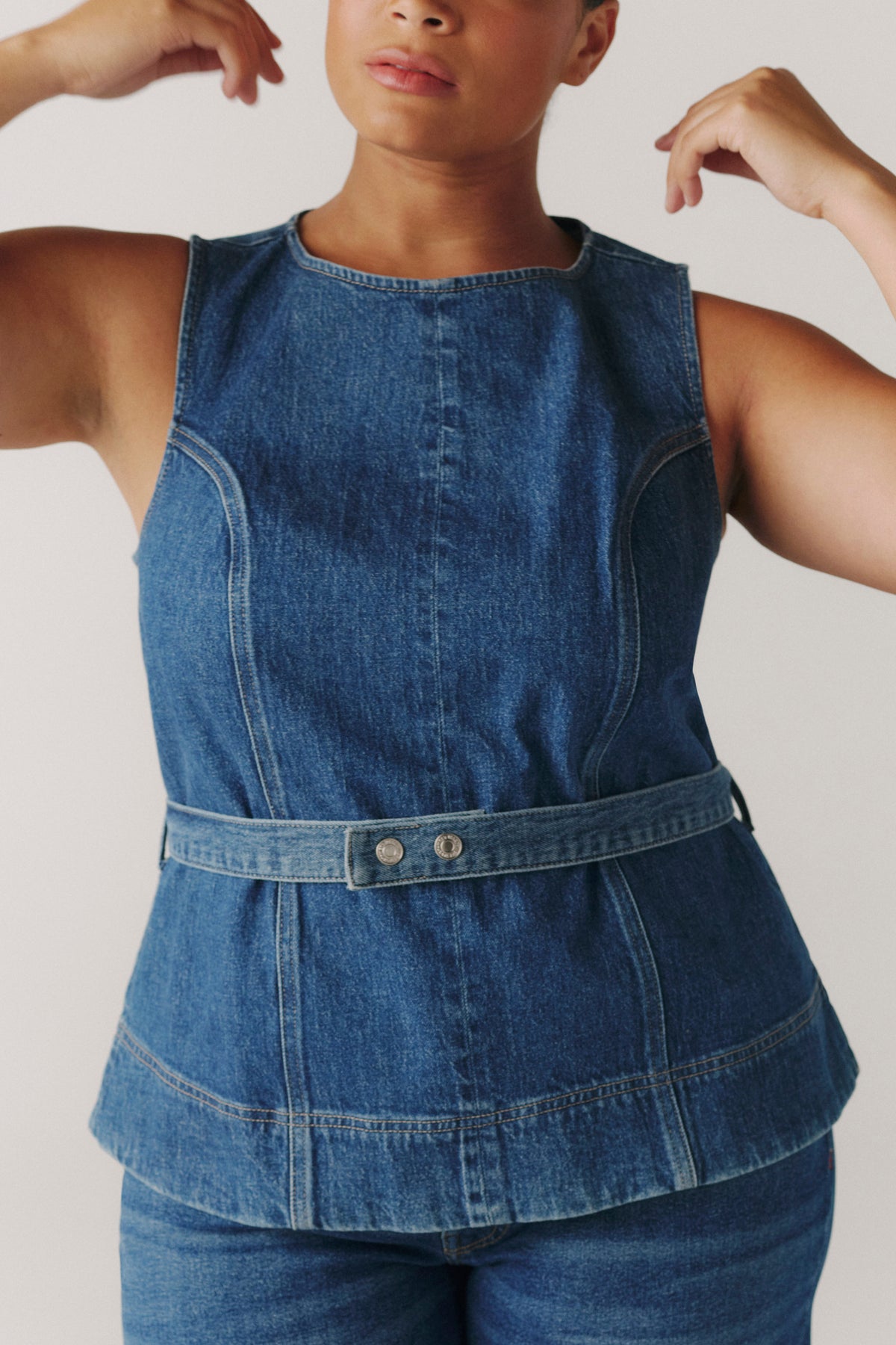 LGA PLUS - DENIM SHIRT | AUTHENTIC BLUES