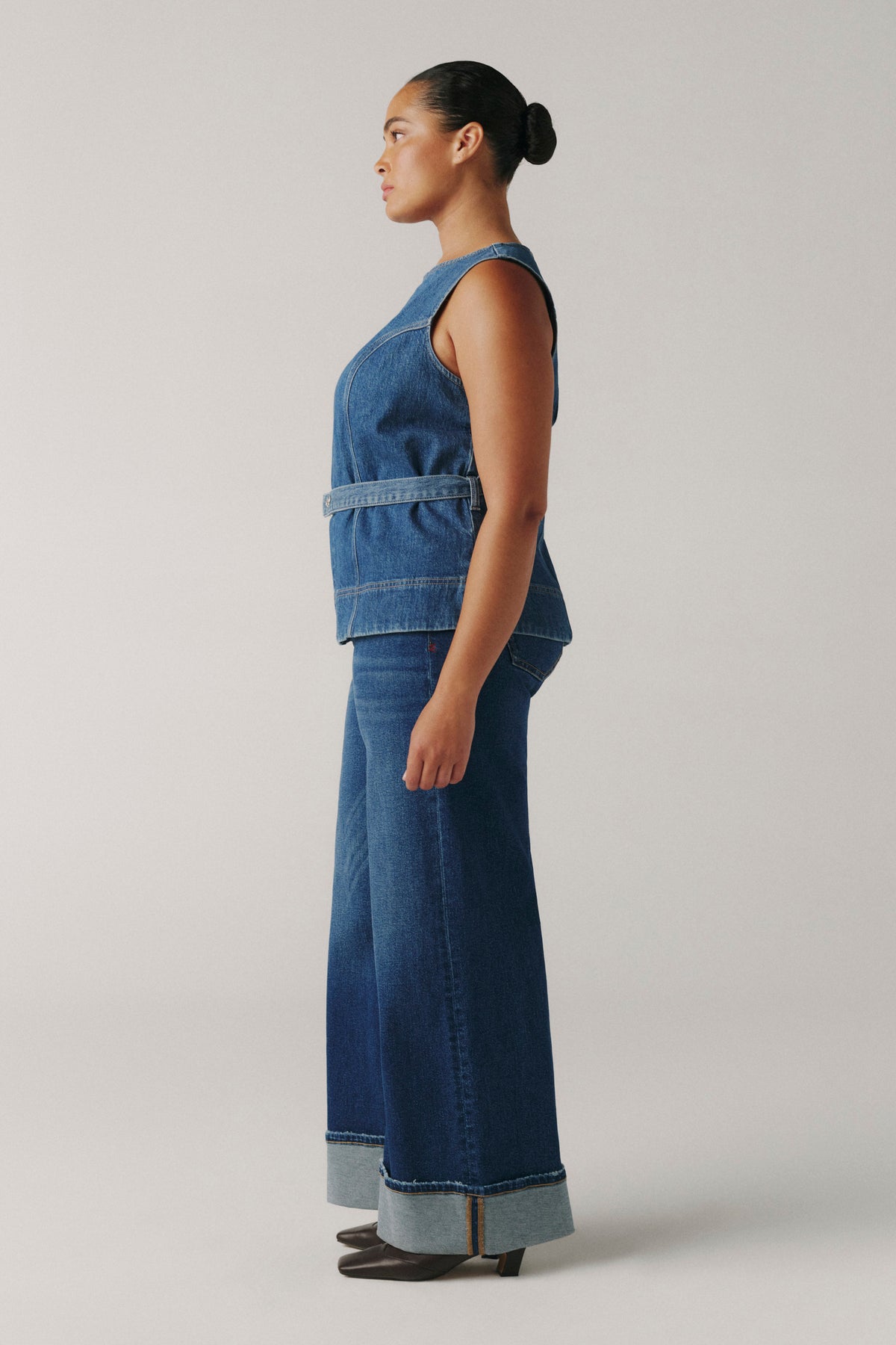 LGA PLUS - DENIM SHIRT | AUTHENTIC BLUES