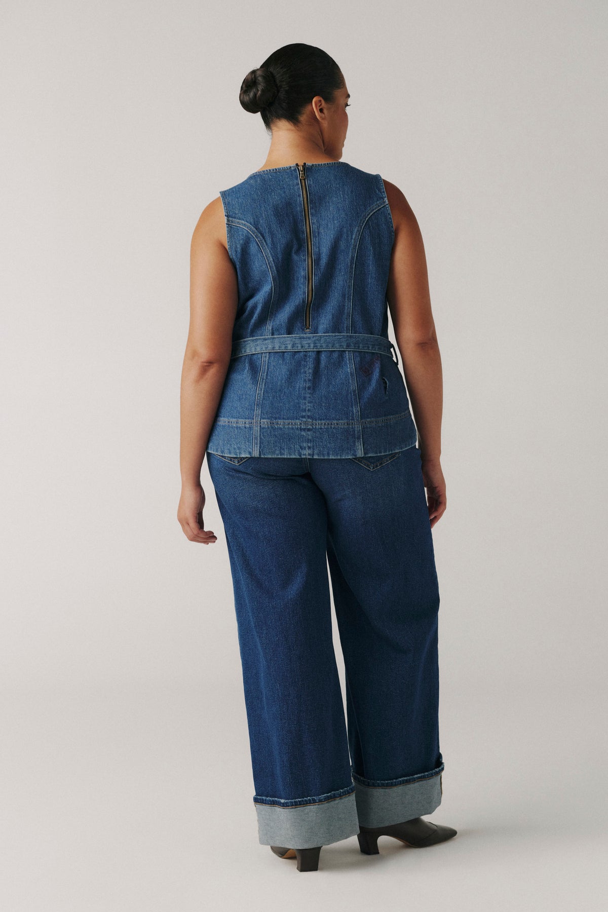 LGA PLUS - DENIM SHIRT | AUTHENTIC BLUES