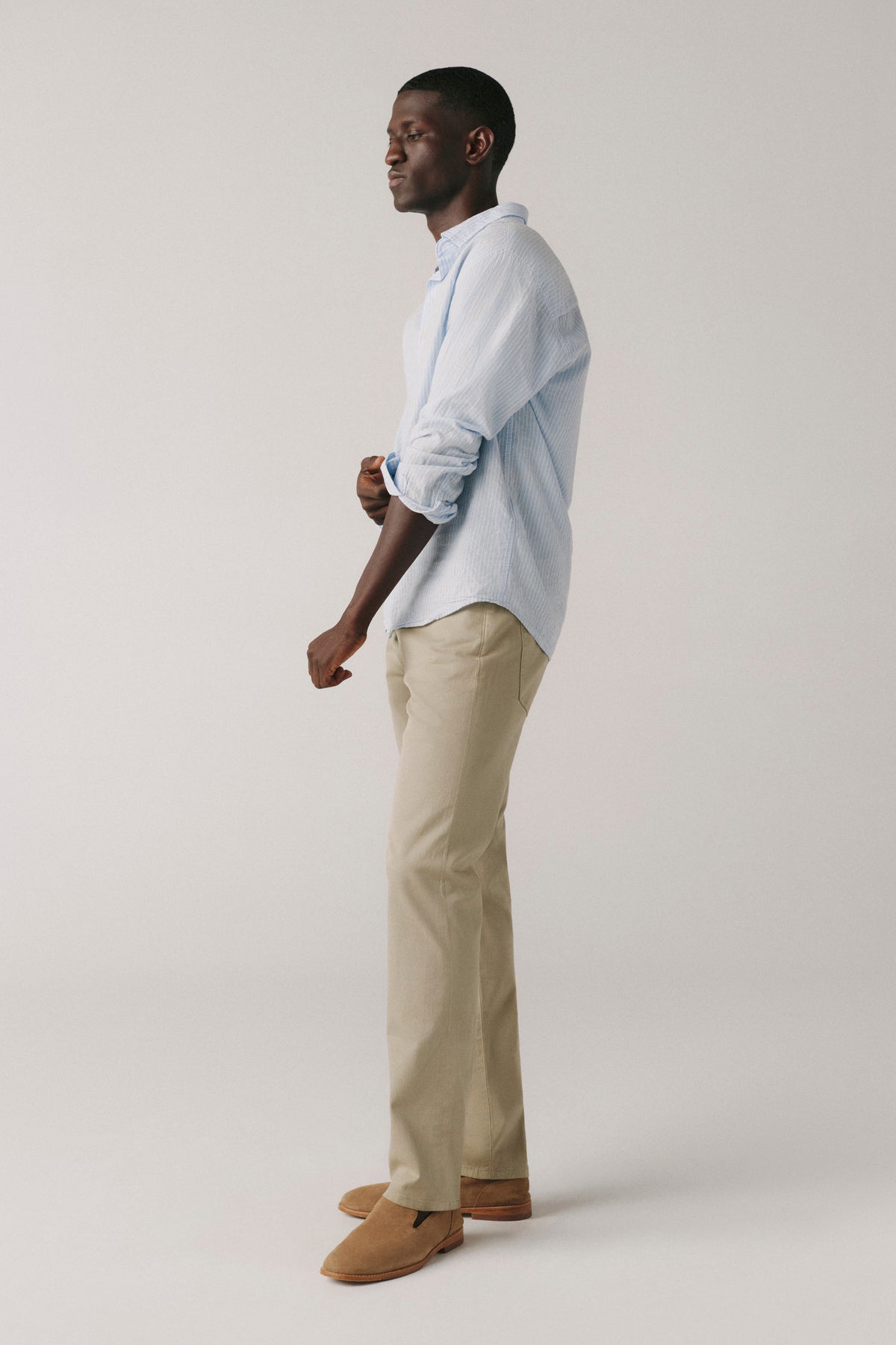 AMS - TWILL SLIM PANTS | FOSSIL