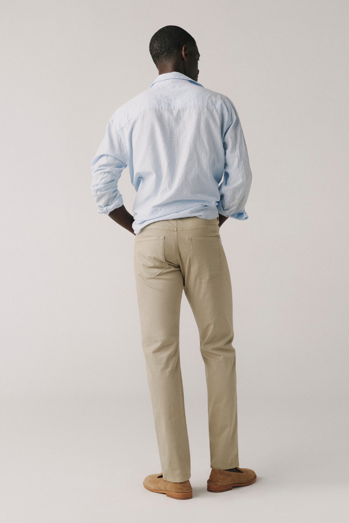 AMS - TWILL SLIM PANTS | FOSSIL