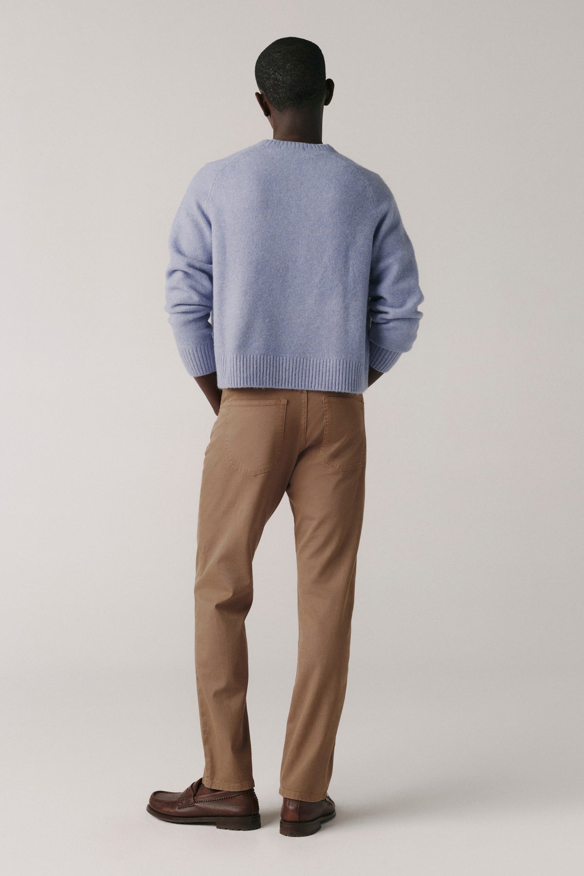 ORD - TWILL STRAIGHT PANTS | TEAK