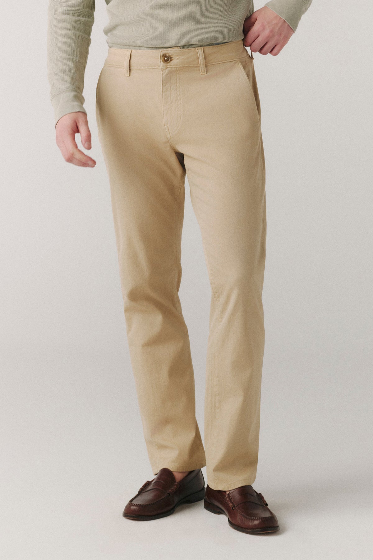 ORD - TWILL TROUSER | WEATHERED OAK