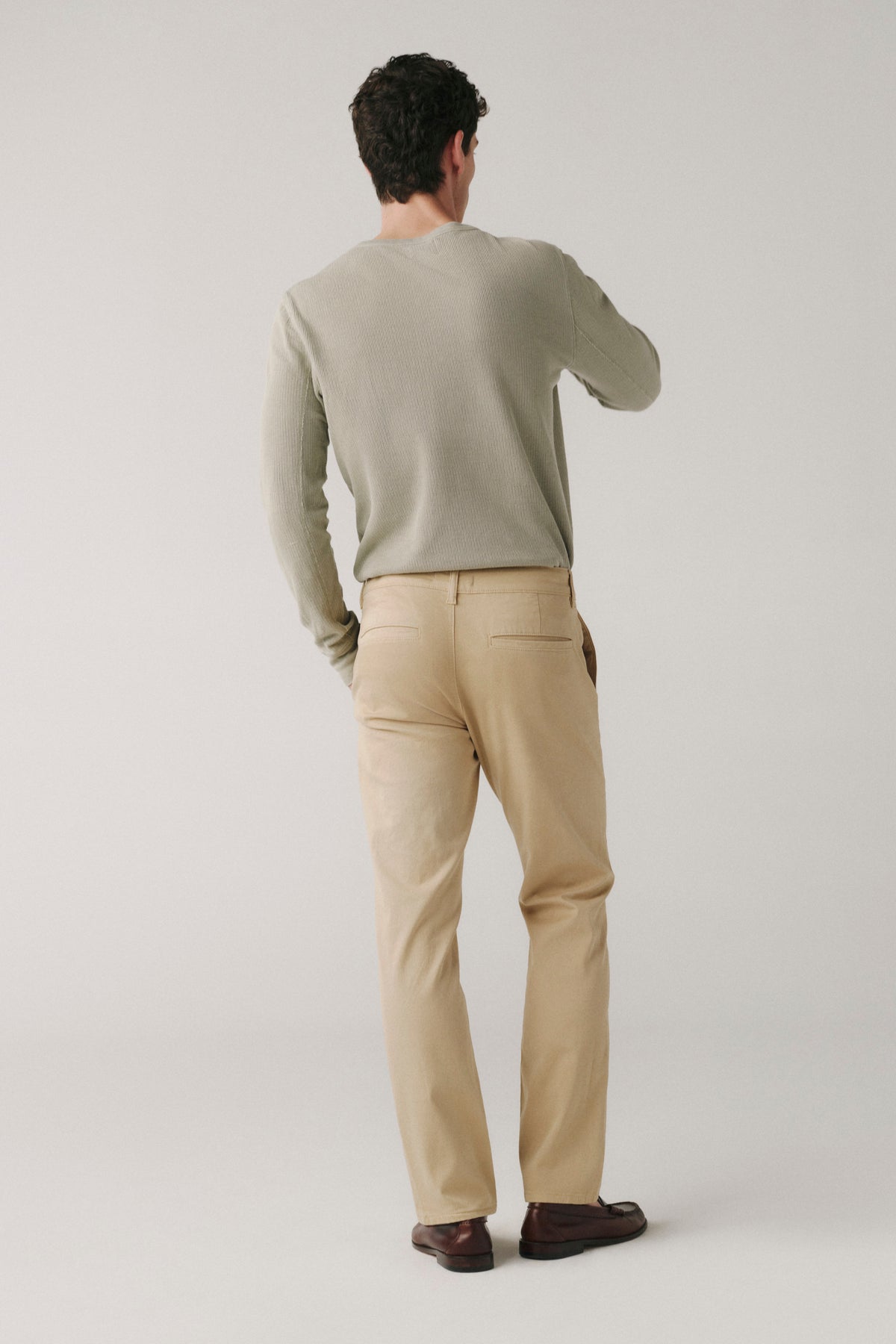 ORD - TWILL TROUSER | WEATHERED OAK