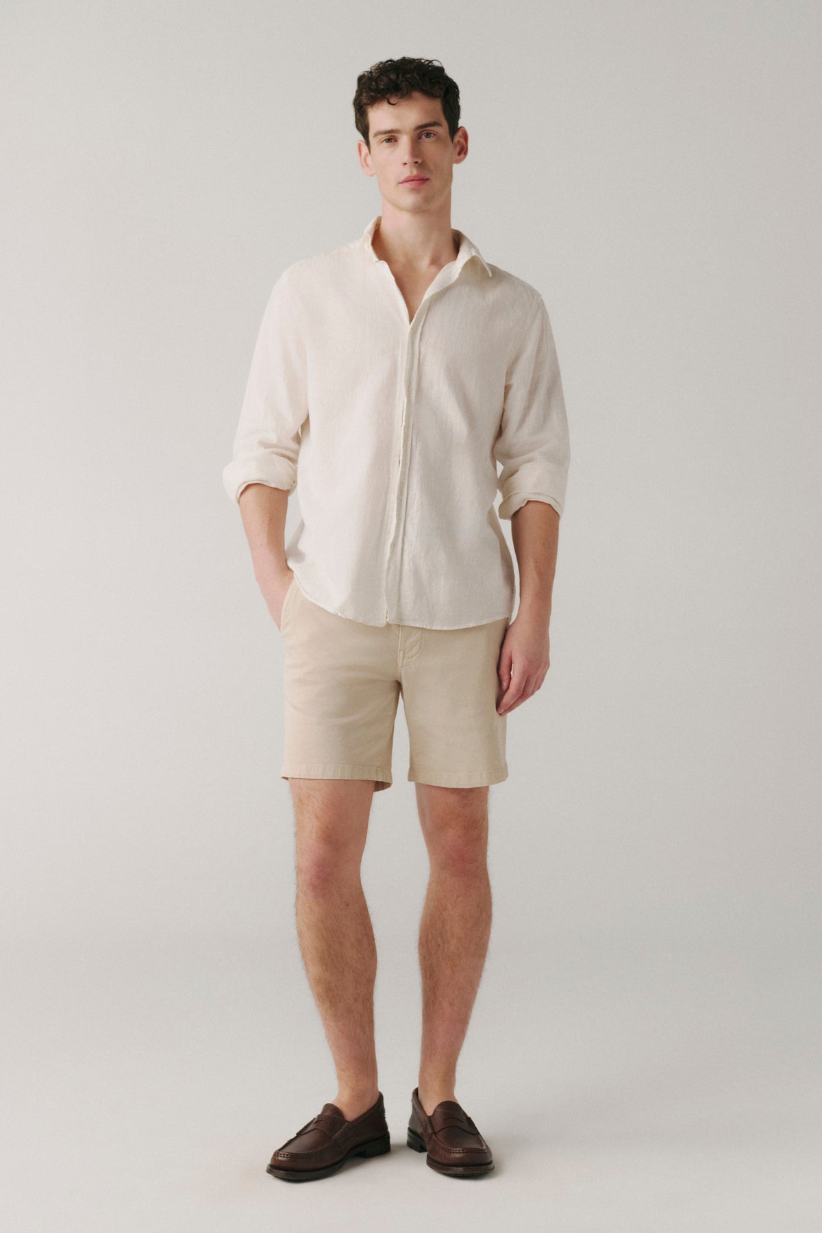ACT - CHINO SHORT | OXFORD TAN