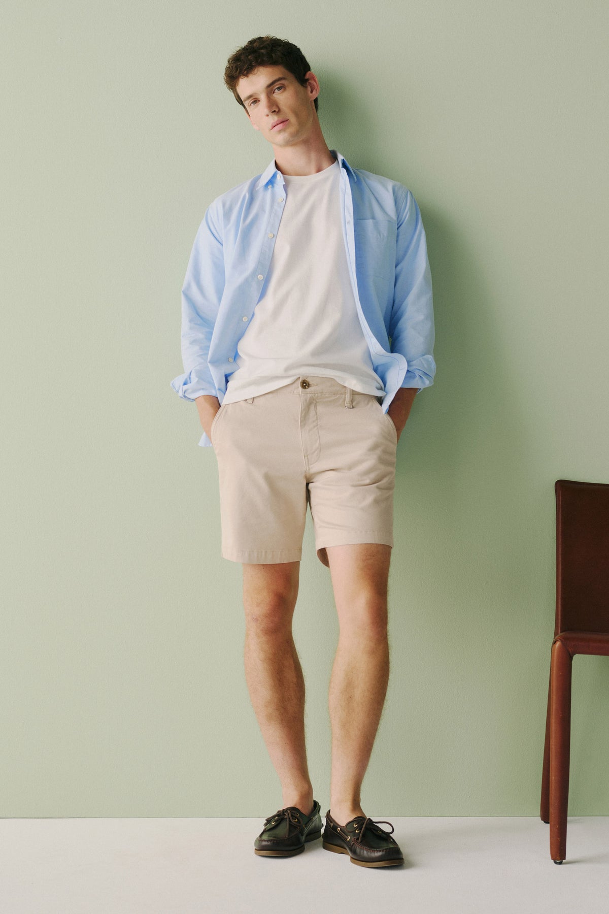 ACT - CHINO SHORT | OXFORD TAN