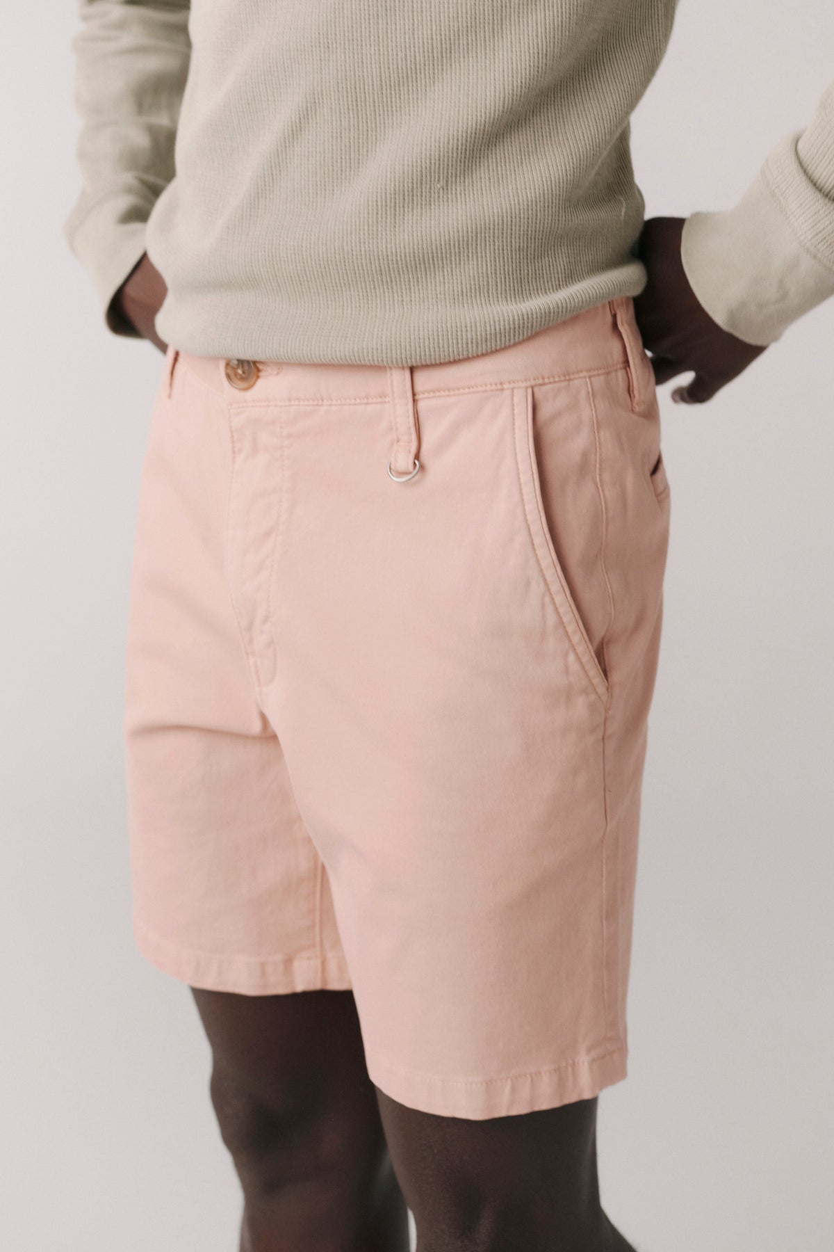 ACT - CHINO SHORT | DUSTED ROSE