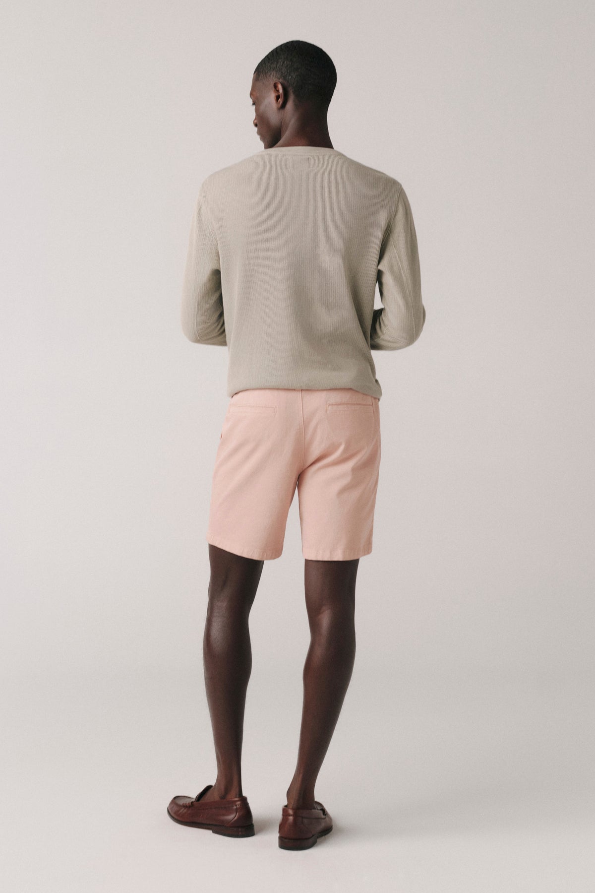 ACT - CHINO SHORT | DUSTED ROSE