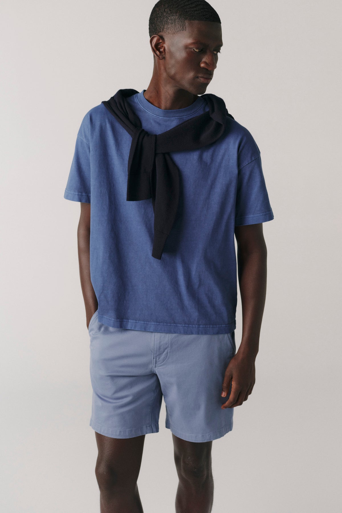 ACT - CHINO SHORT | FRENCH BLUE