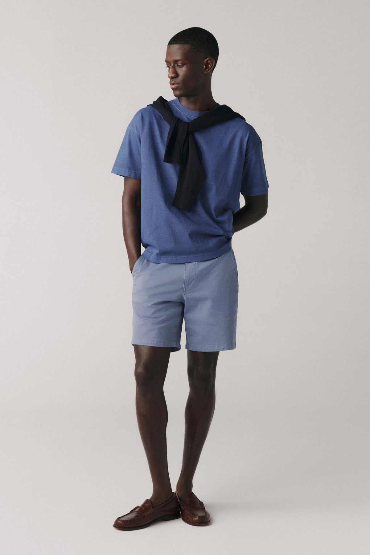 ACT - CHINO SHORT | FRENCH BLUE