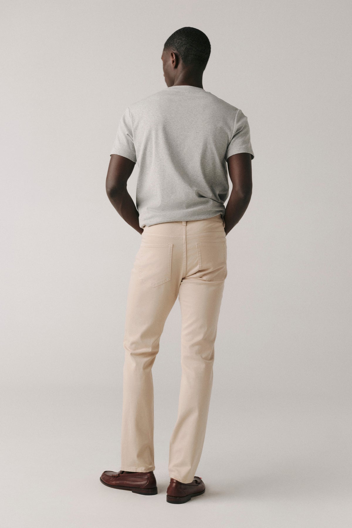 AMS - SLIM JEANS | BEIGE STONE