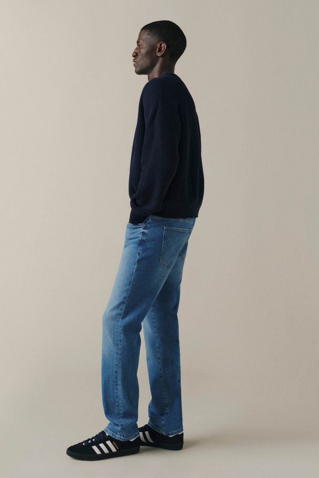 ORD Men's Straight jeans in Hometown, side view