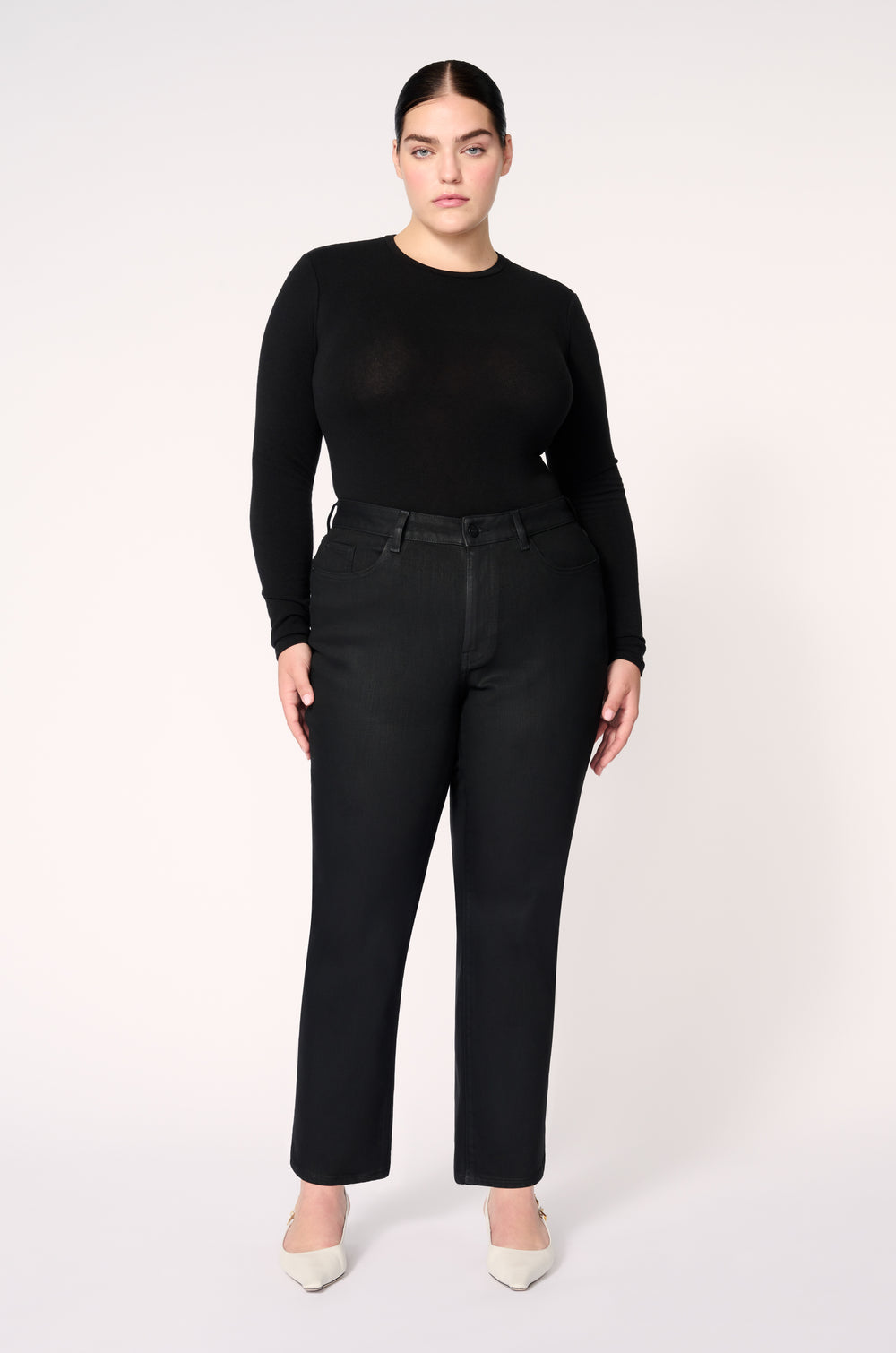 ASE PLUS - STRAIGHT JEANS | NOIR