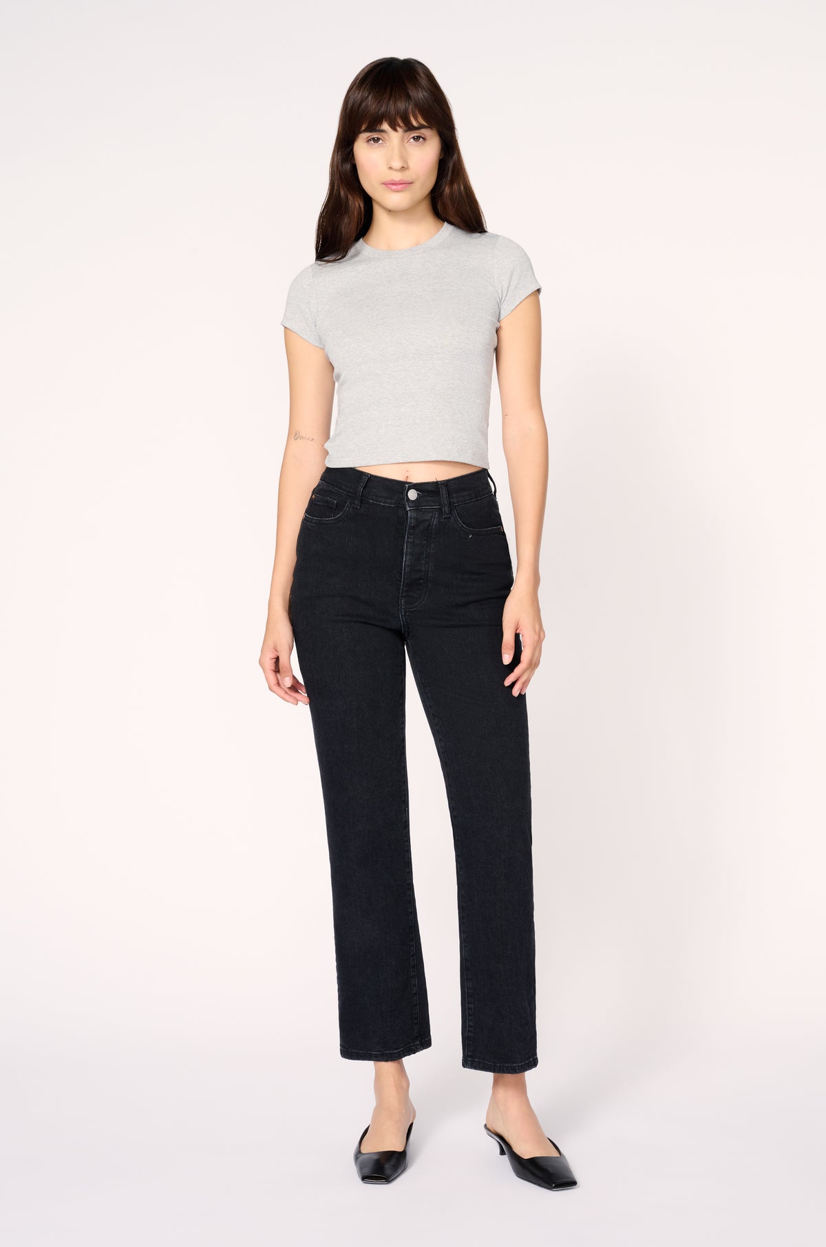 ASE - HIGH RISE STRAIGHT JEANS | VENTURA