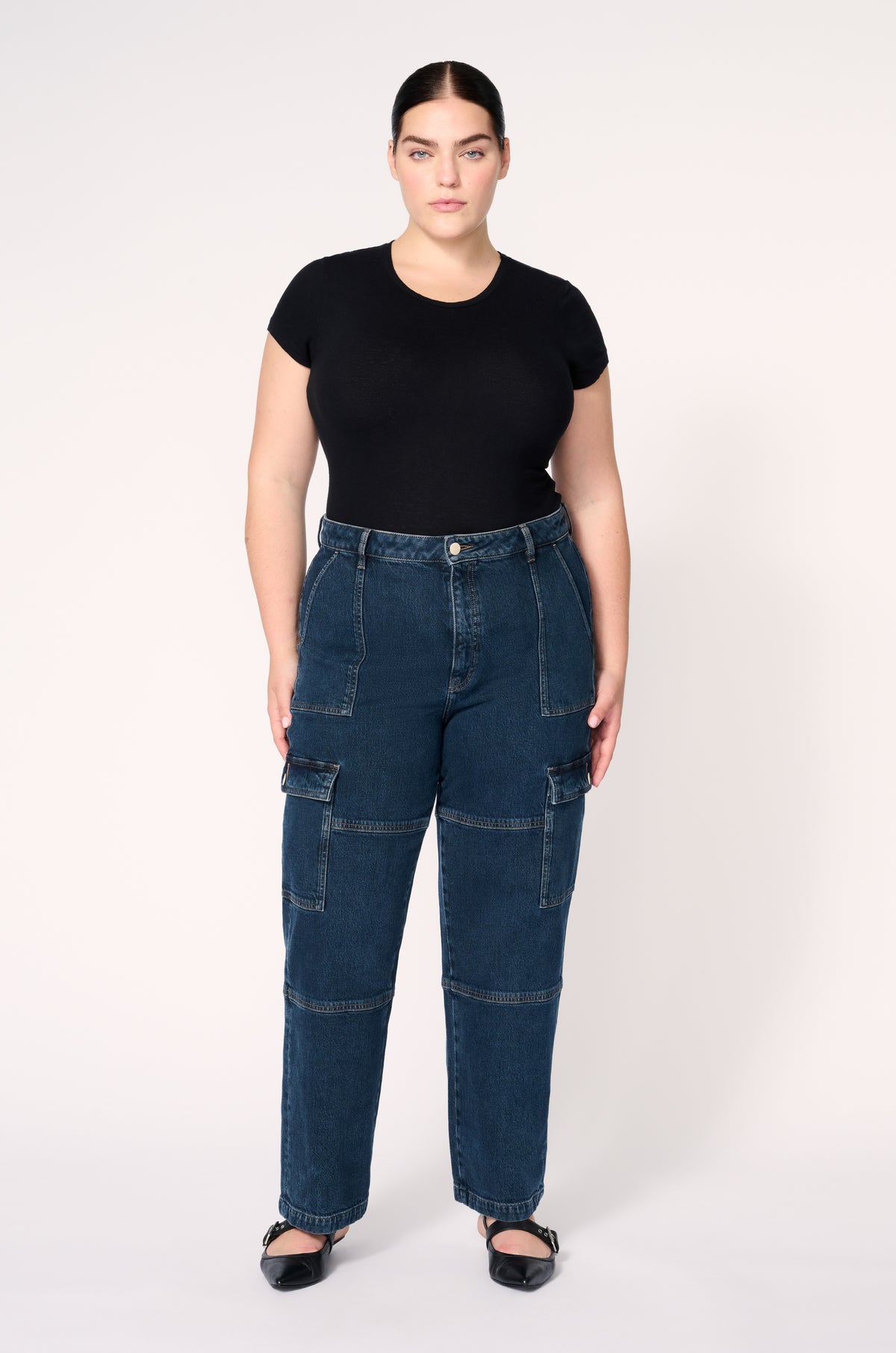 GLA PLUS - RELAXED CARGO JEANS | SPEECHLESS