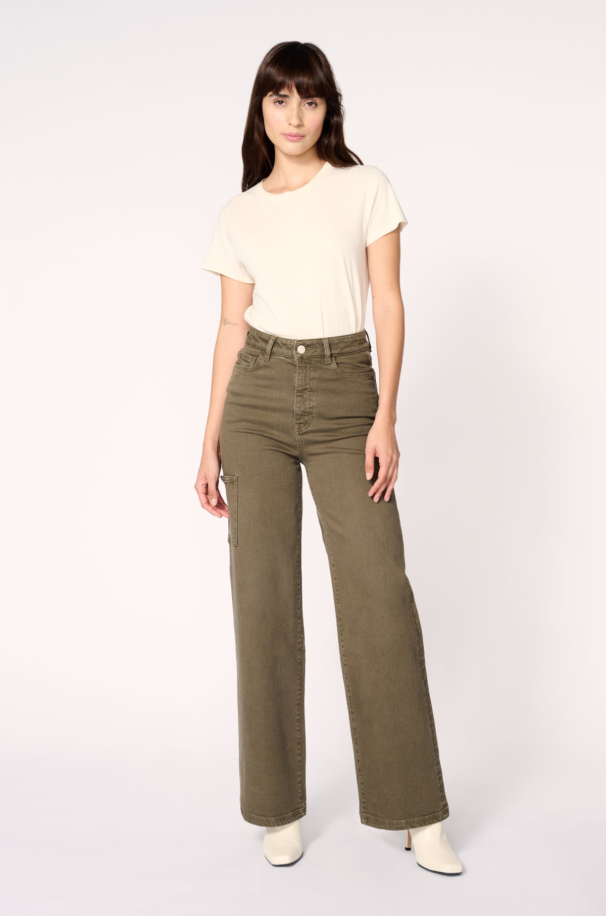 HOU - RELAXED WIDE LEG JEANS | IVY