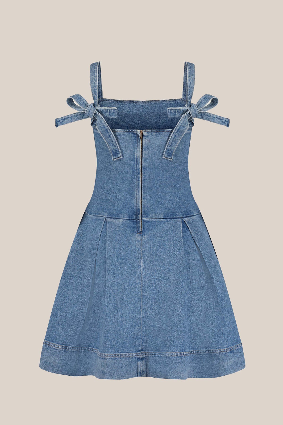 MEM PLUS - DENIM MINI DRESS | SILVERADO