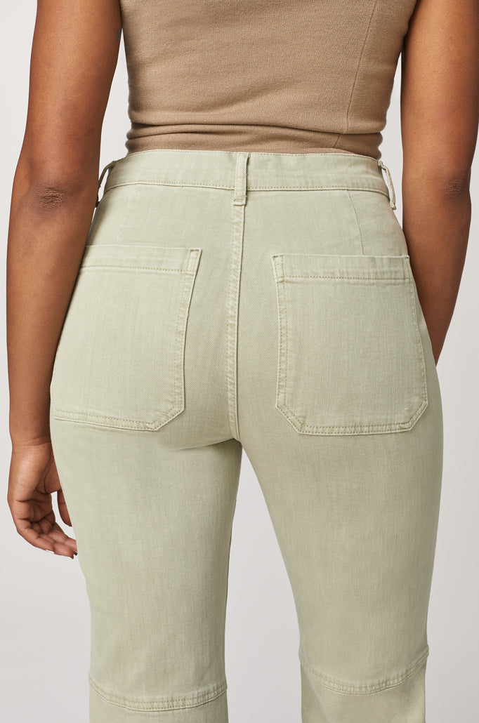 ASE UTILITY - HIGH RISE STRAIGHT JEANS | QUARRY
