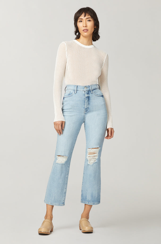 ASE - HIGH RISE STRAIGHT JEANS | 24 HOURS