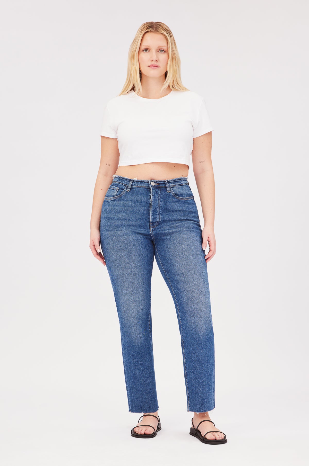 ASE - HIGH RISE STRAIGHT JEANS | BEL AIR