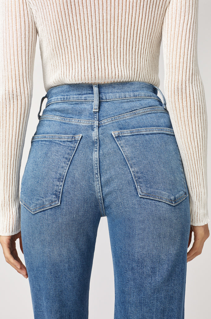 ASE - HIGH RISE STRAIGHT JEANS | SEABORN | Warp + Weft