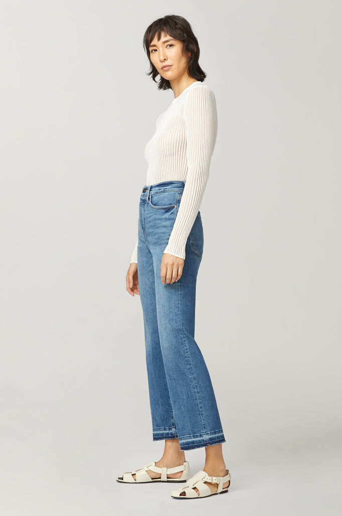 ASE - HIGH RISE STRAIGHT JEANS | CLEO