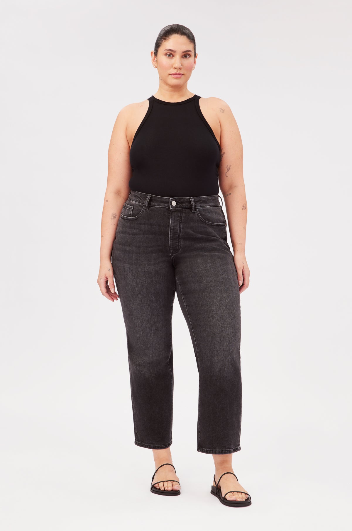 ASE PLUS - HIGH RISE STRAIGHT JEANS | EL CAMINO