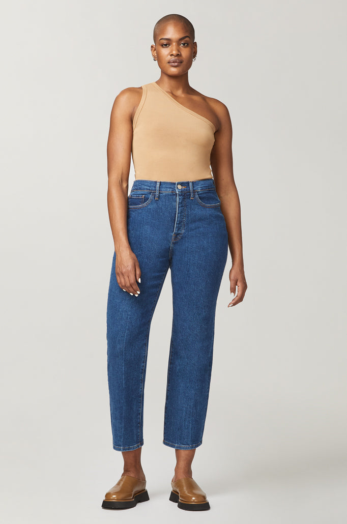 ASE - HIGH RISE STRAIGHT JEANS | WATERSONG