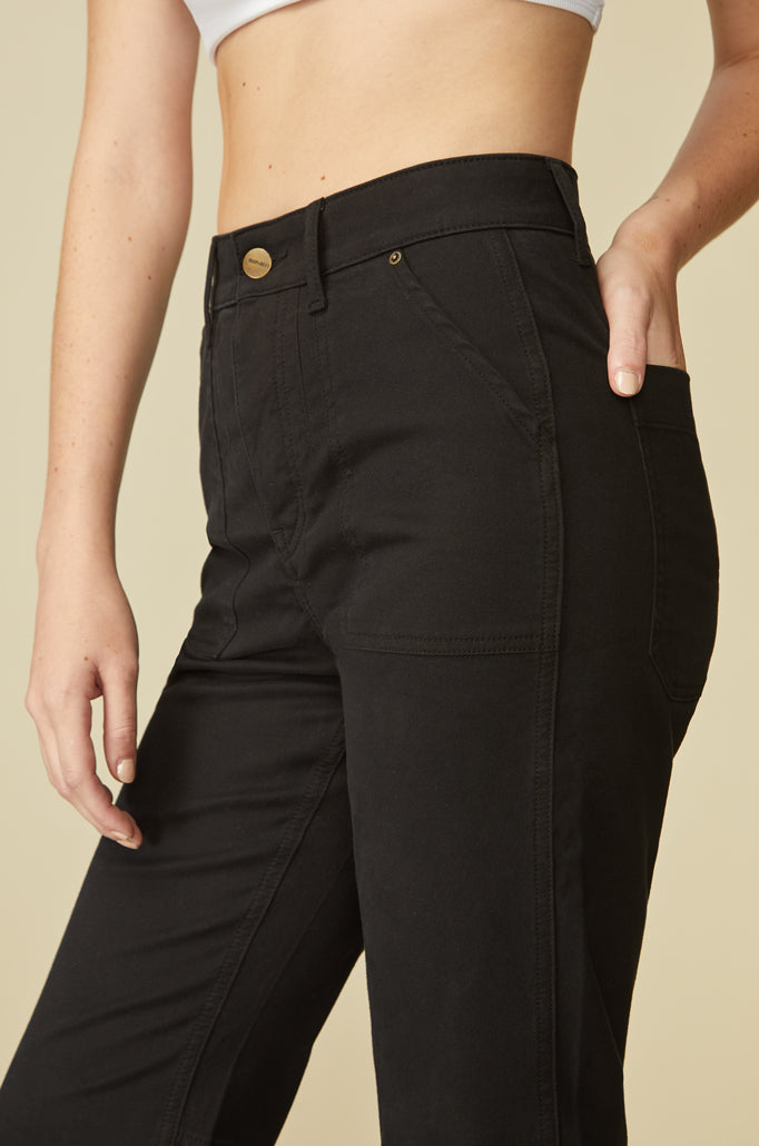 ASE UTILITY - HIGH RISE STRAIGHT JEANS | INKWELL